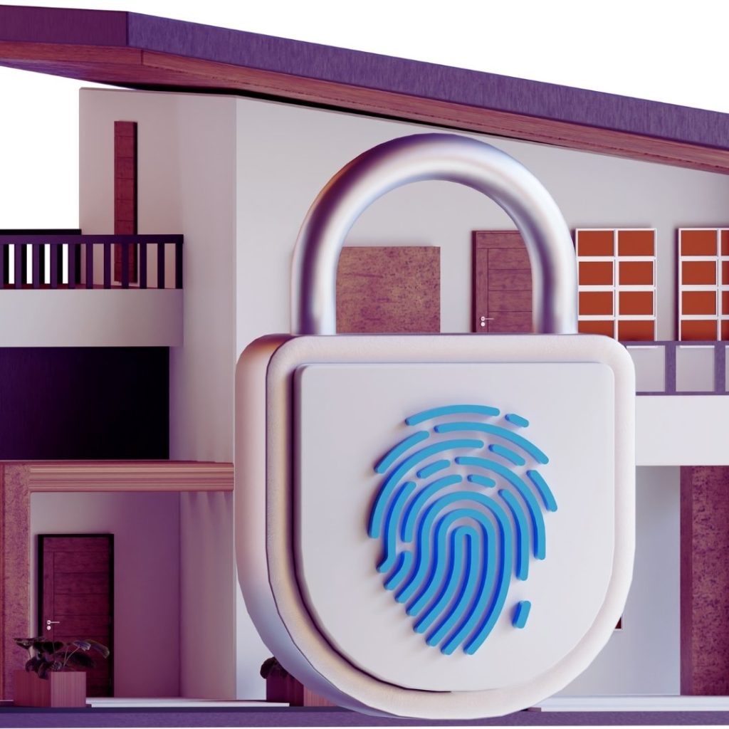 מנעול חכם לדלת בבית משפחתי